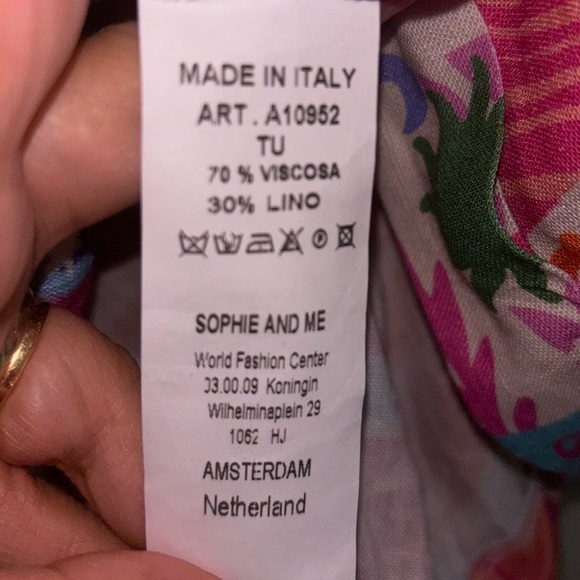 Italian romper Colorful Pattern - Picture 2 of 2